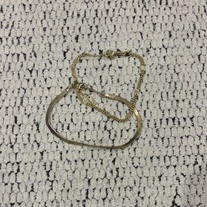 Pilgrim GoldTone Women’s Double Chain Bracelet - Elegant Layered Style